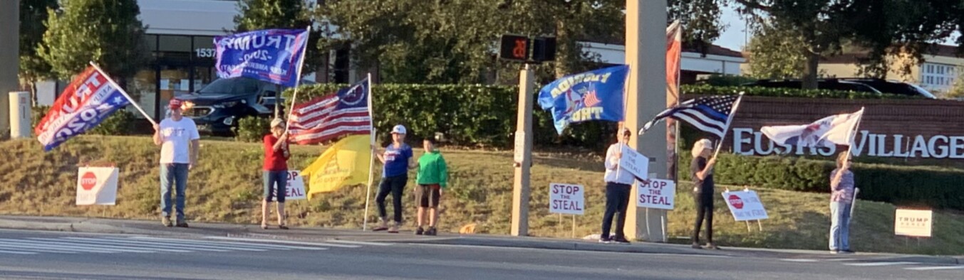 Trump flag rally at Tavares, 12-30-2020