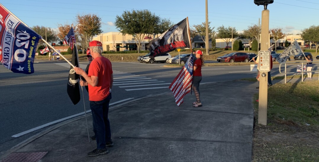 Trump flag rally at Tavares, 12-30-2020