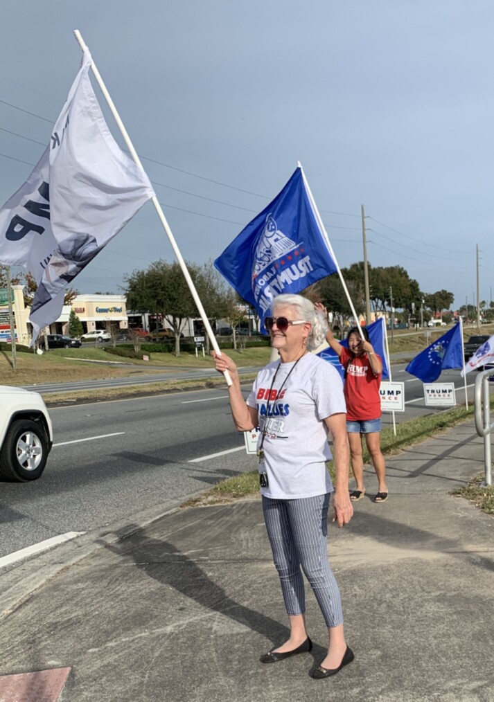 Trump flag rally at Tavares, 01-02-2021