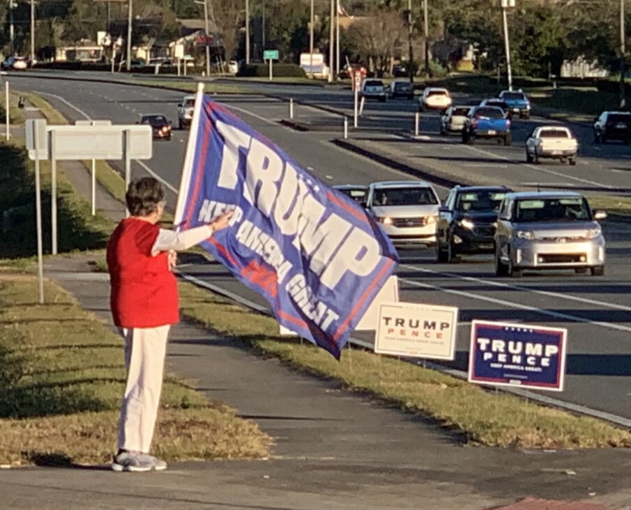 Trump flag rally at Tavares, 01-04-2021