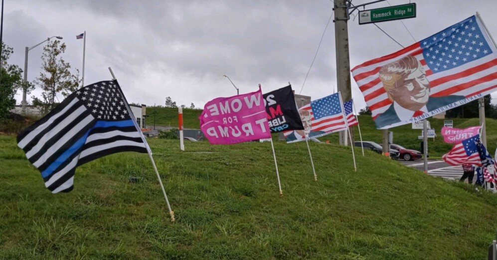 Trump flag rally at Clermont, 09-20-2020