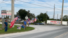 Trump flag rally at Eustis, 10-04-2020