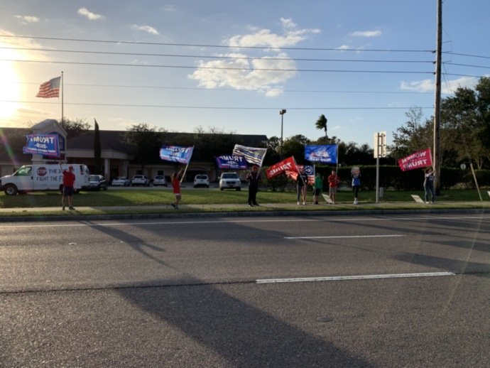 Trump flag rally at Minneola, 11-18-2020